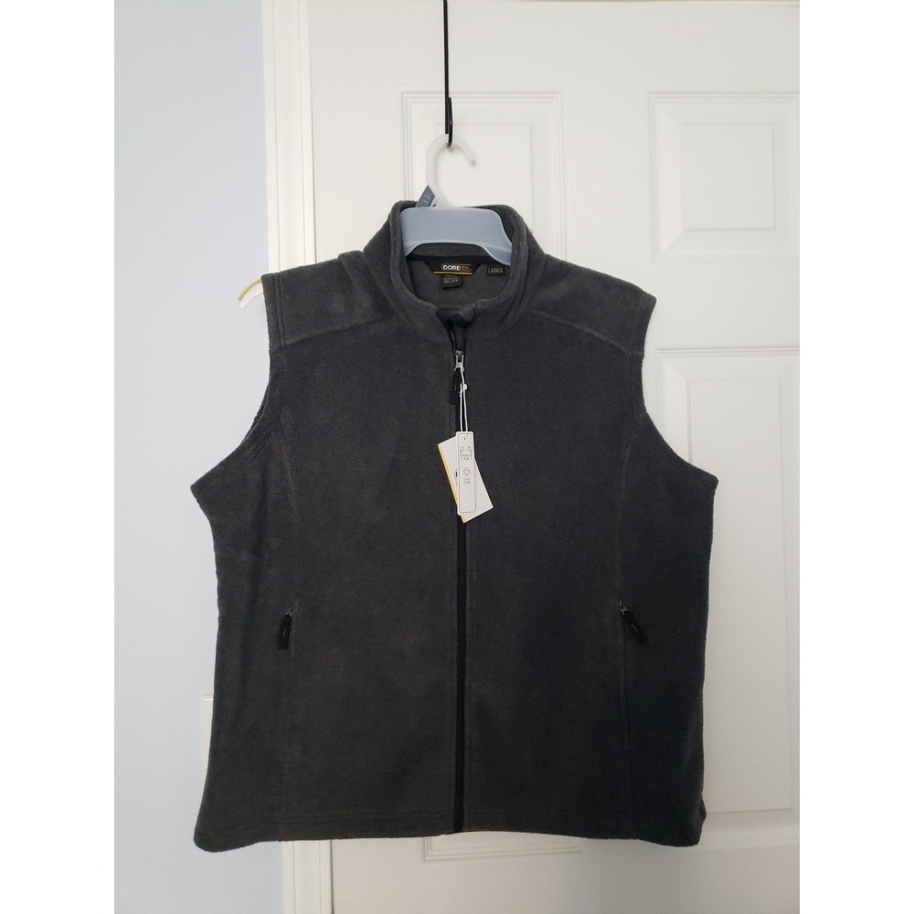 CORE 365 Charcoal Women's Plus‎ Size 2XL  Vest New with Tags